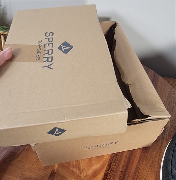 NEW Sperry Moc-Sider Nylon Black Quilted Slip-On Shoes Loafers Mens Size 9.5 - Picture 4 of 17